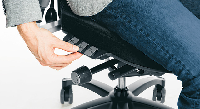 Ergonomic chair adjustments
