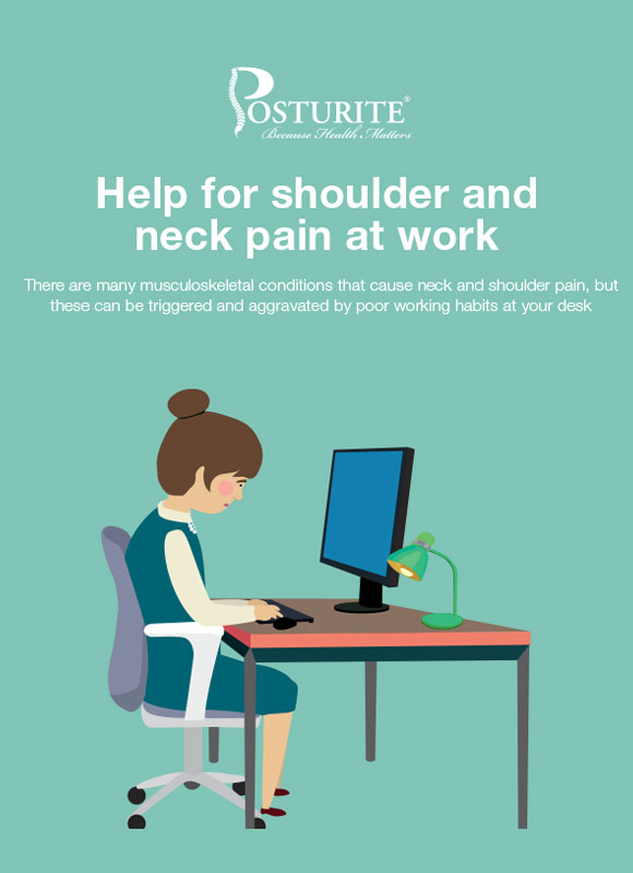 Help for shoulder and neck pain at work