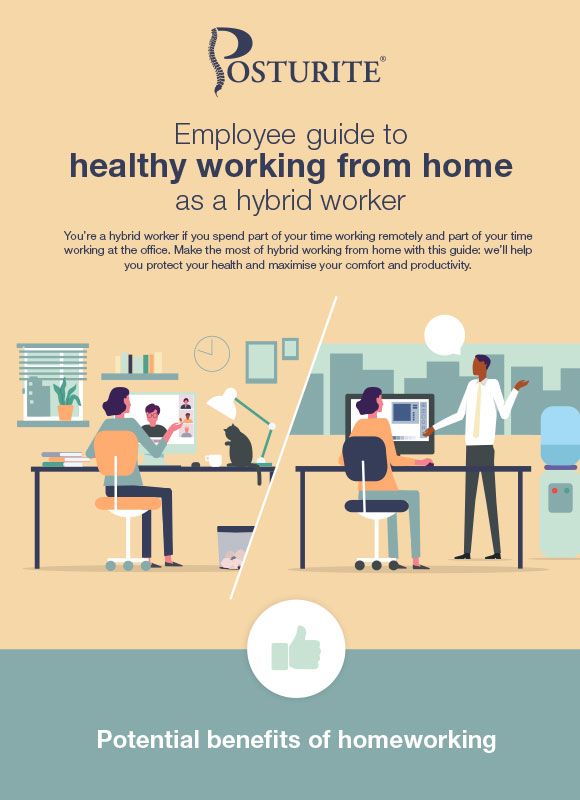 Employee guide to healthy working from home as a hybrid worker