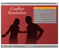 Conflict Resolution E-learning Course Screenshot