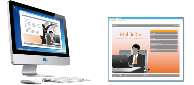 Mobile Workers (MobileRite) E-learning Course Screenshot